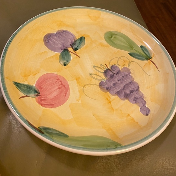Frutta by CALECA, an Italian company. This is a chop plate of 11.25 inches round - Picture 4 of 16